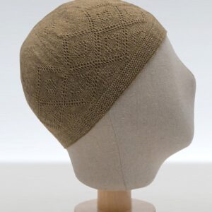chechia marron / beige fine