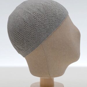 Chéchia gris claire fine