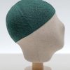 Chechia vert foncé fine