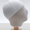 Chechia blanche fine