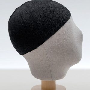 Chéchia noire fine
