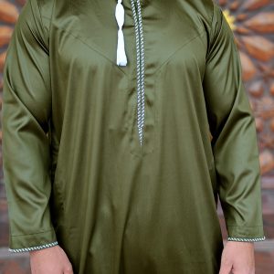 Alternative view of Qamis omani Al mashriq kaki