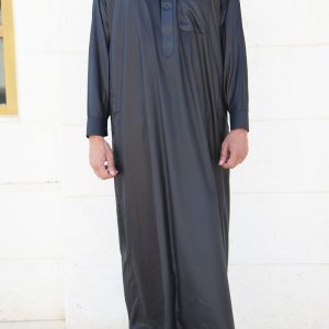 Qamis saoudien Al mashriq noir