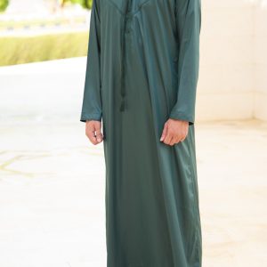 Qamis émirati Al mashriq vert bouteille