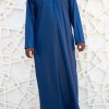 Qamis émirati Al Mashriq bleu nuit