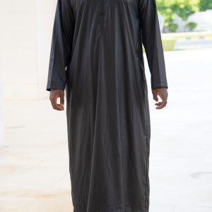 Qamis émirati Al mashriq noir
