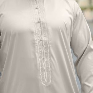 Alternative view of Qamis bahreini Al mashriq Taupe