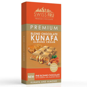 Tablette de chocolat 150g - Amande & Kunafa - Swiss Fru