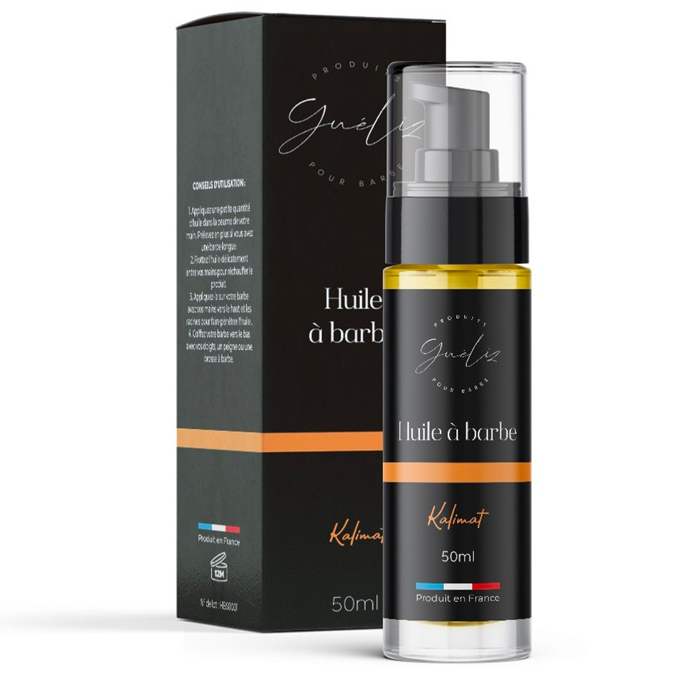 Huile à barbe Kalimat en gros - Fabrication artisanale - 50 ml