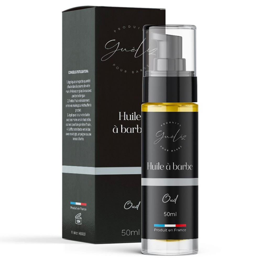 Huile à barbe Oud en gros - Fabrication artisanale - 50 ml